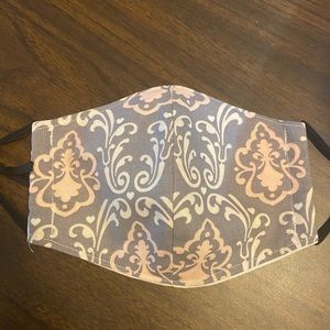 Fitted Double Layer Facemask Removable Nose Piece